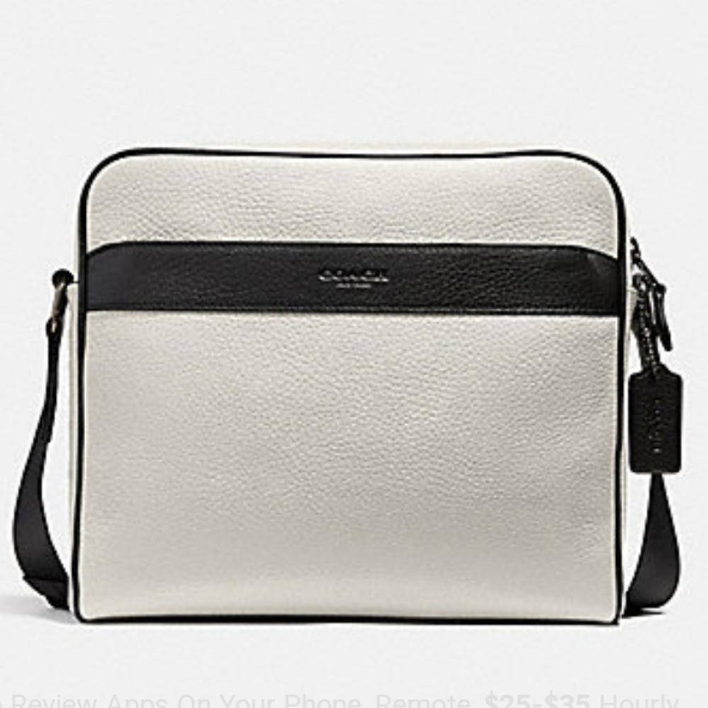 COACH Leather Charles crossbody